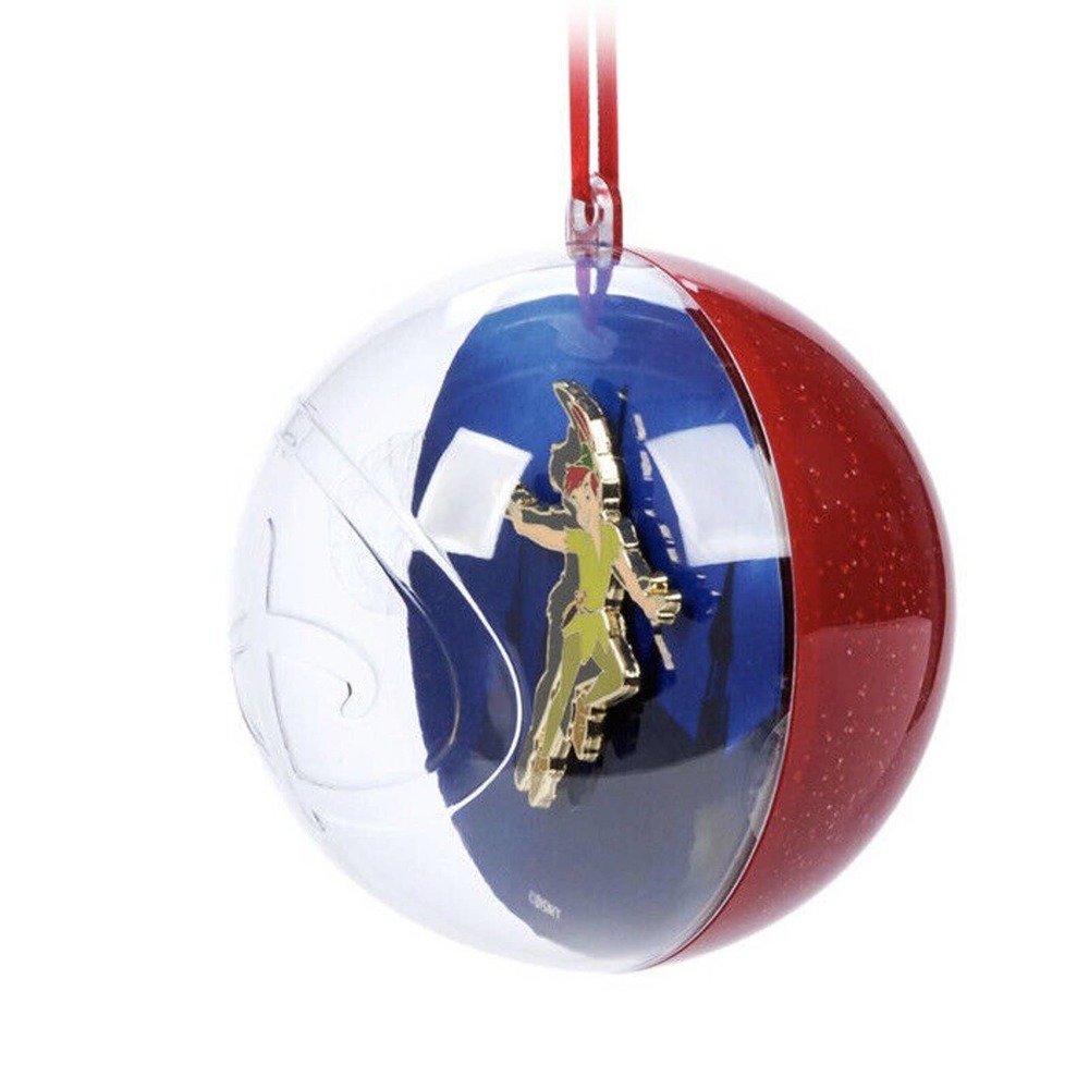 Brand NEW! Disney Parks PETER PAN 2022 Pin Ornament Ball Mystery Inside Sealed - Picture 4 of 9